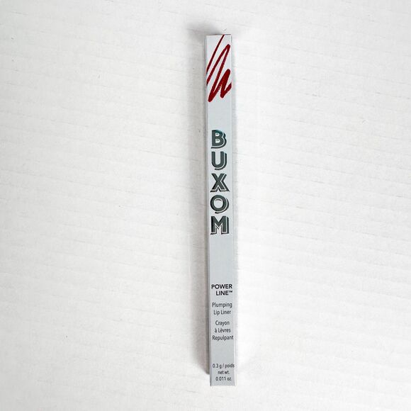 3/$25 Buxom Power Line Plumping Lip Liner Real Red Full Size 0.3g NIB - Picture 1 of 7